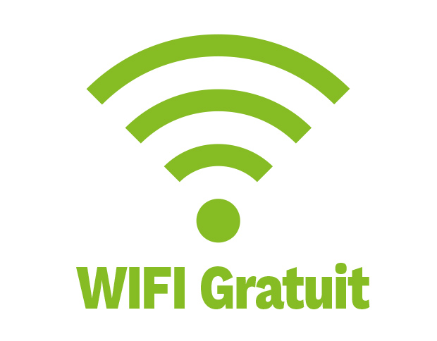 Sur tout le camping et gratuit